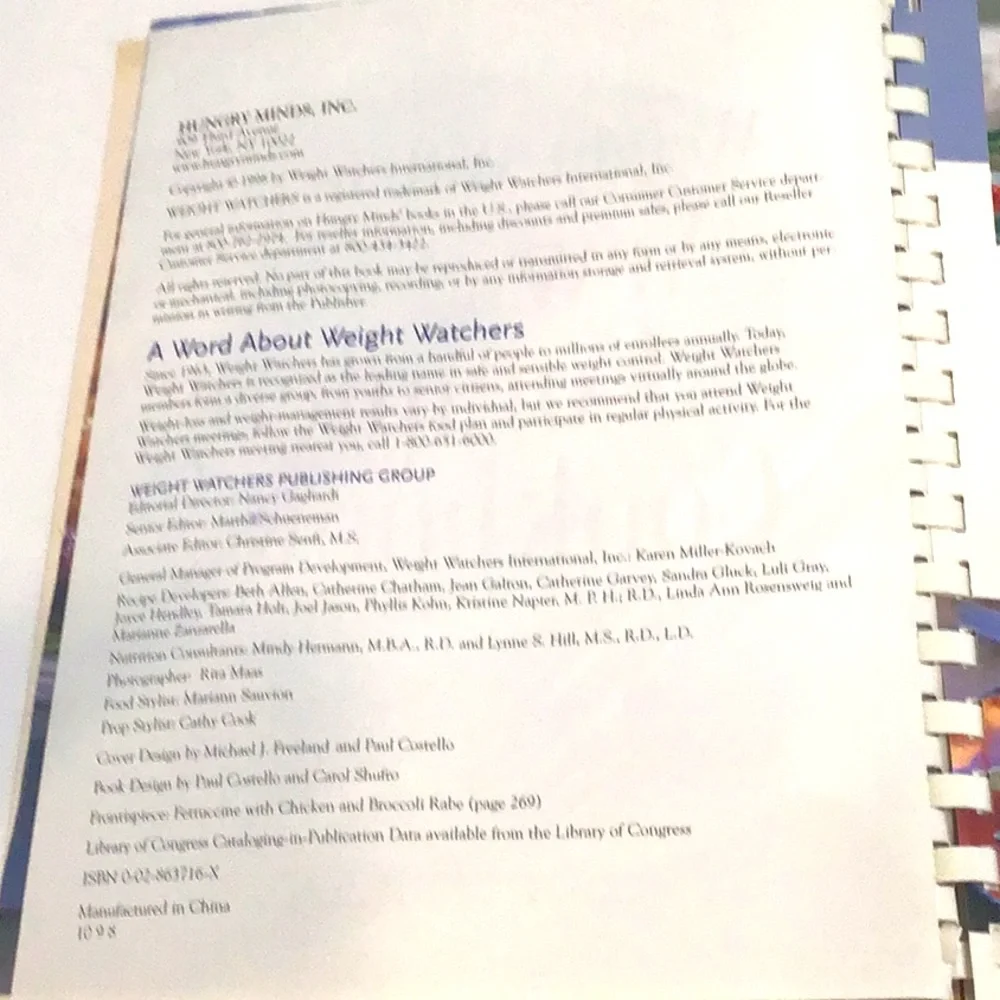 🌺 FREE with any purchase ⭐️ Weight Watchers Cookbook - Picture 7 of 12